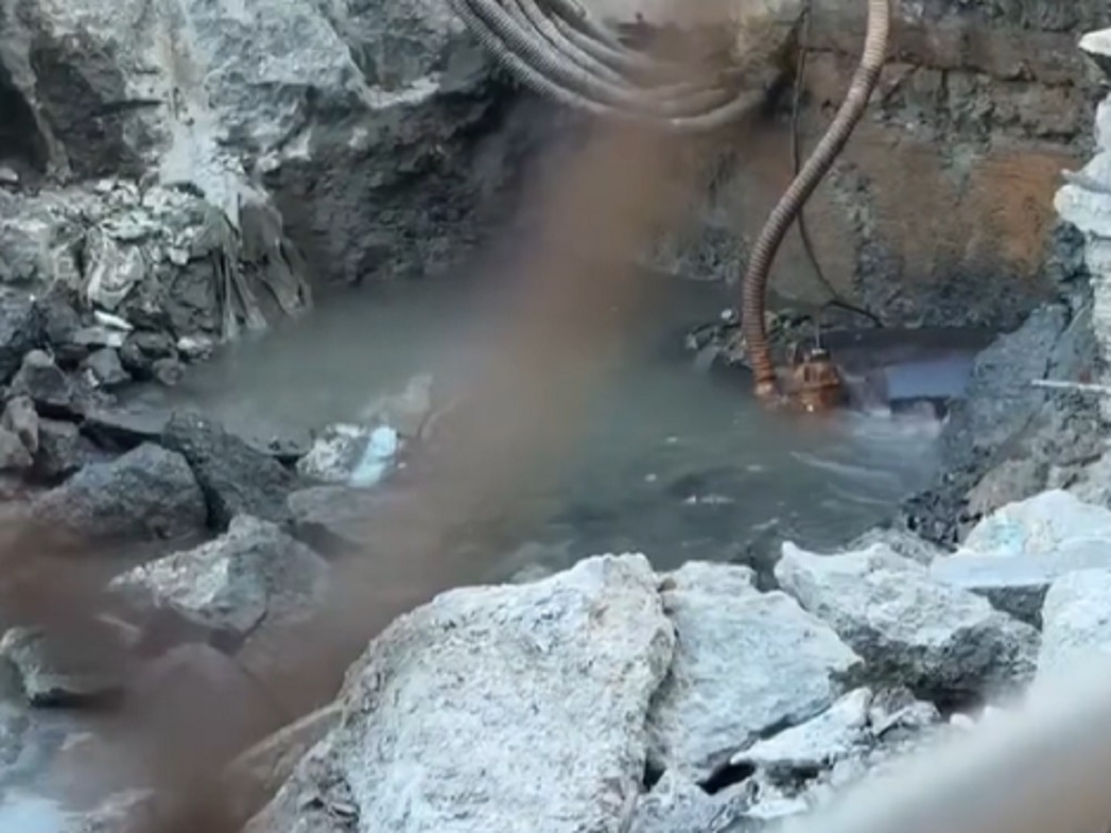 桃園捷運綠線施工挖破水管 這些地方預計停水至16時