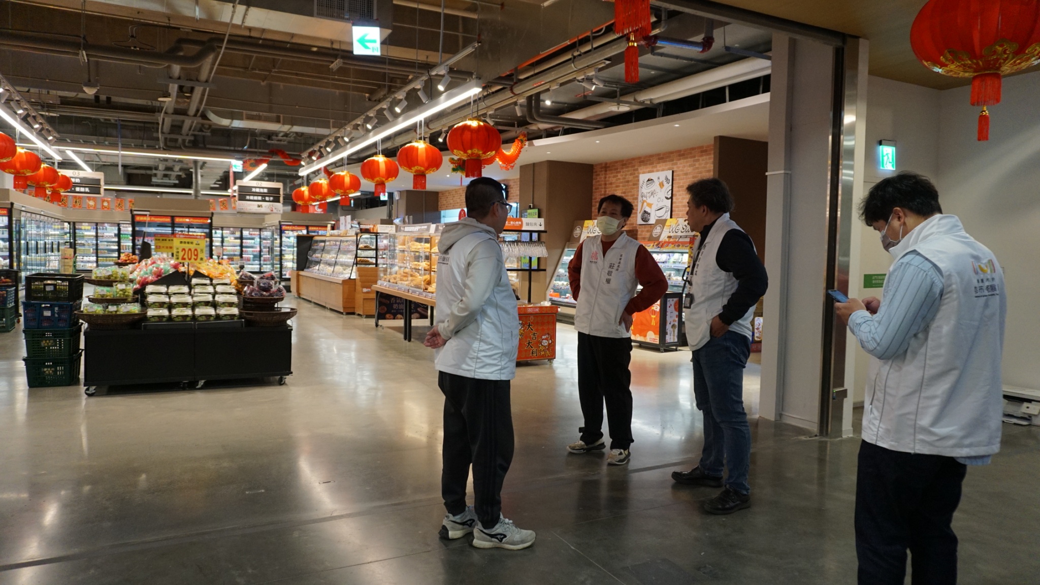 確認防火區劃位置