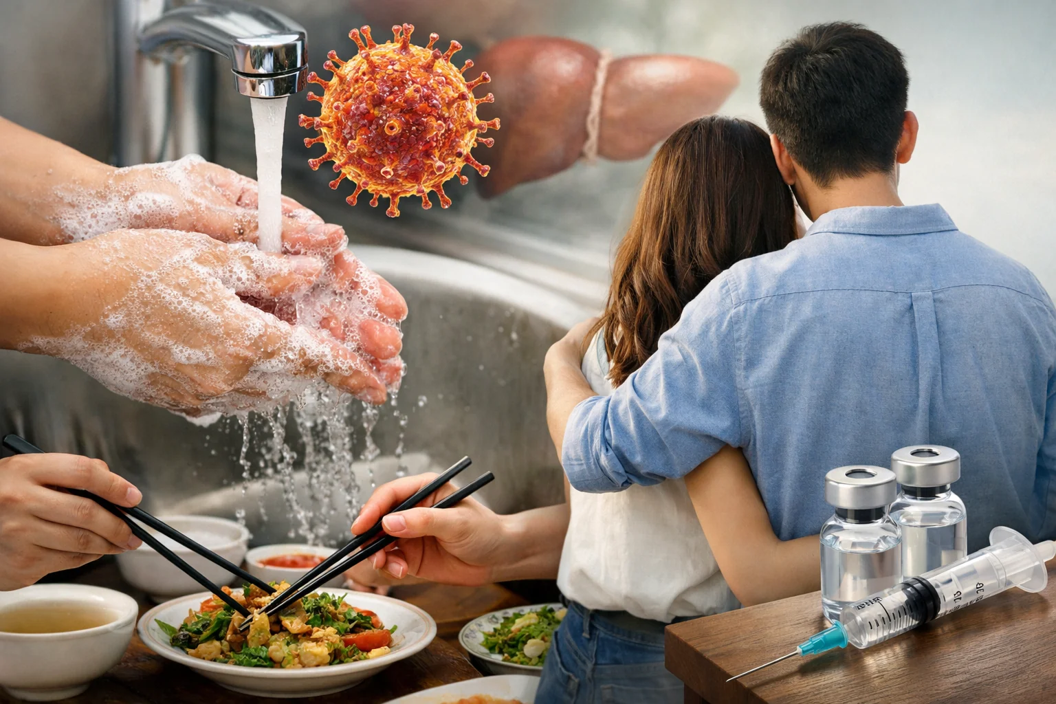 國內A型肝炎病例上升 疾管署提醒共食公筷、避免不安全性行為 國內A型肝炎病例上升 疾管署提醒共食公筷、避免不安全性行為