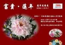 八塊厝民俗藝術村《富貴.蓮年》1/10開展 展現蓪草工藝之美