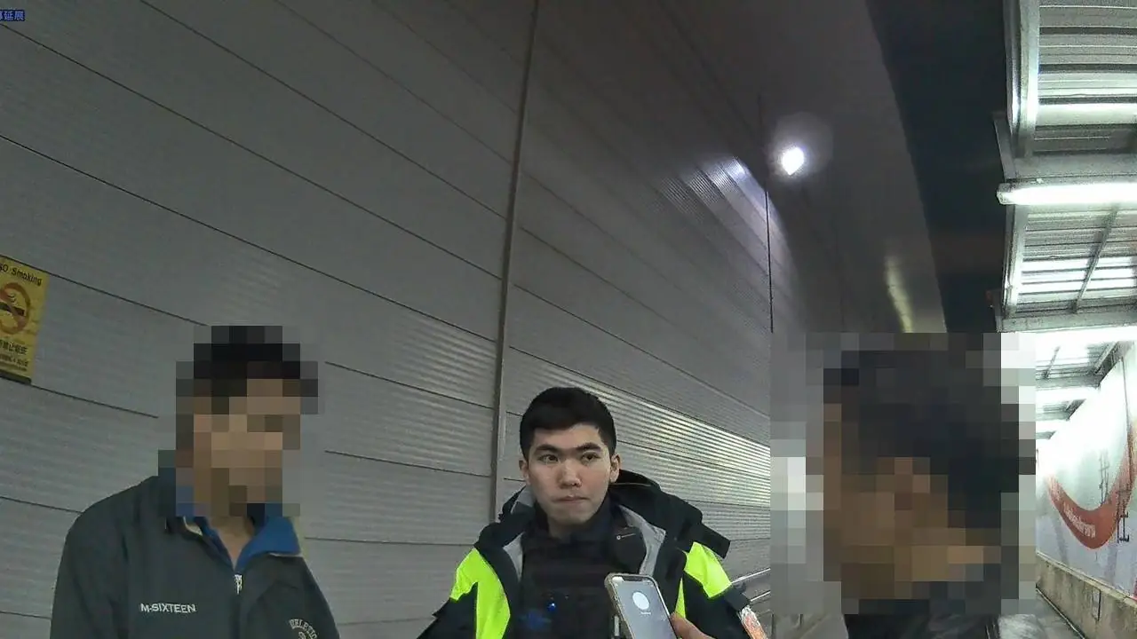 見警就閃!失聯移工車站遇盤查想落跑遭制伏 見警就閃!失聯移工車站遇盤查想落跑遭制伏