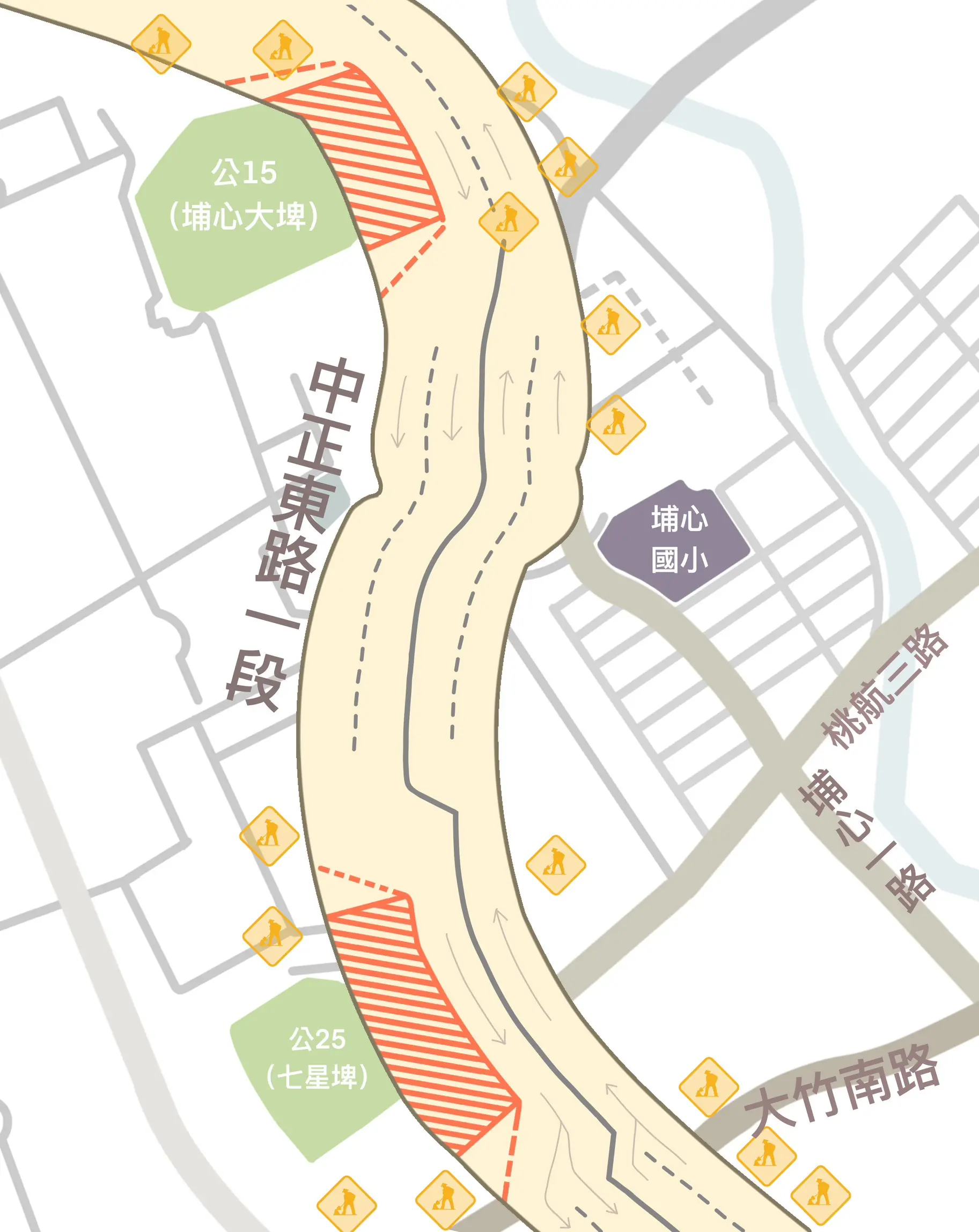 桃園航空城工程持續推進 大園2路段1/5起縮減車道通行 31213453 2