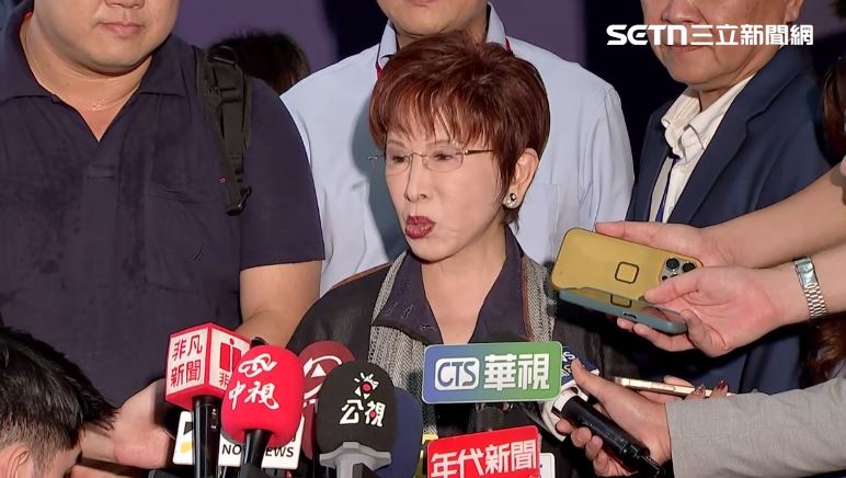 談兩岸情勢 洪秀柱:分裂來自外力介入