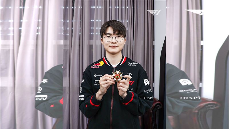 電競史上首位!Faker獲頒韓國青龍勳章
