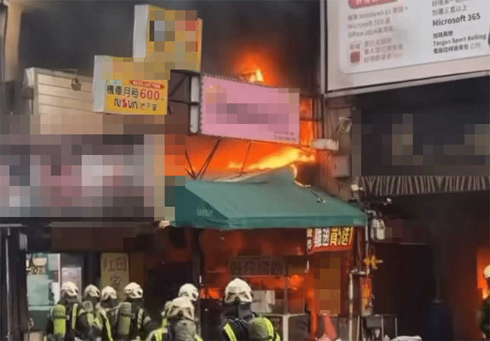 別撲空!受鄰近小吃街大火影響 桃園站前NOVA即起暫停營業