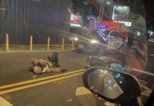 【有片】中壢深夜上演警匪追逐!偷車賊拒檢逃逸 無辜騎士慘遭擊落