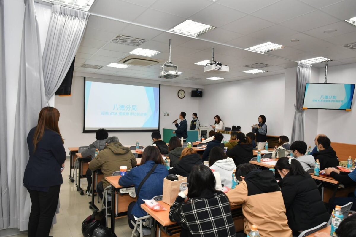 八德警親授防詐秘笈!超商店長化身「種子教官」築起24H防詐網 930227 0