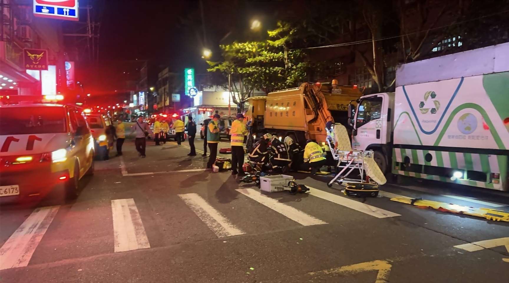 垃圾車事故仍待釐清 蘆竹區議員擬參選人籲市府全面檢討清運制度