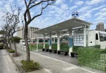 桃園中路微型轉運站啟用 11條市區公車滿足通勤需求 桃園中路微型轉運站啟用 11條市區公車滿足通勤需求