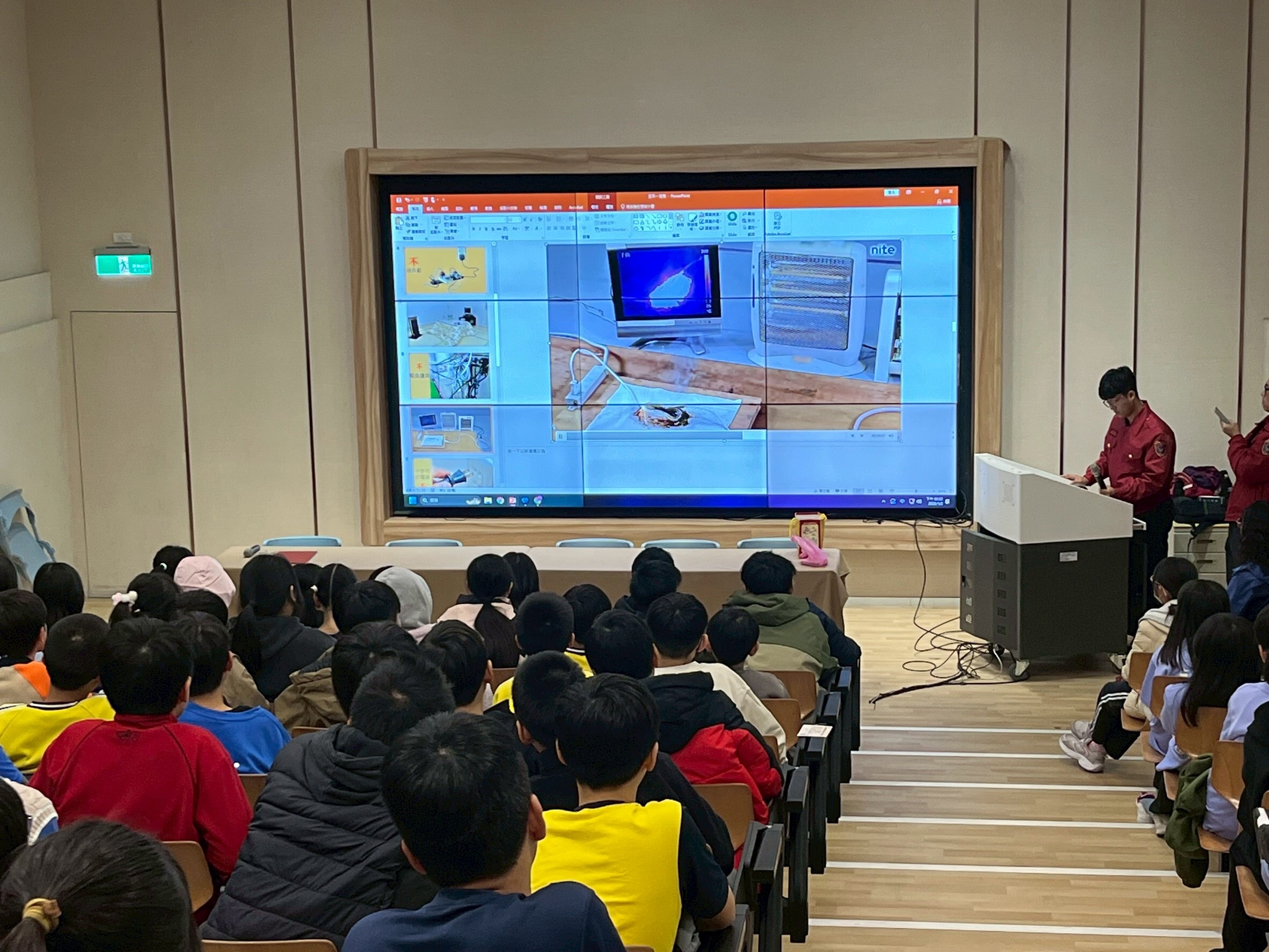 桃消復旦分隊響應消防節防火週 入校宣導防災觀念 S 59203599 0