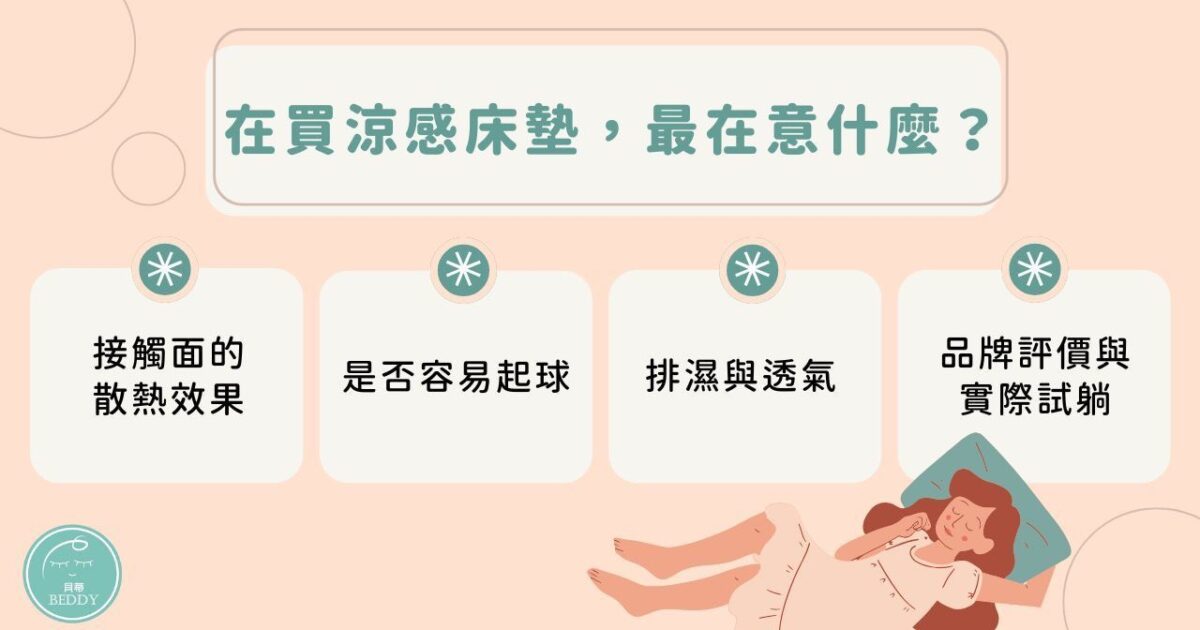 不只是涼!從材質改善體感 涼感床墊成為寢具市場新焦點 S 69951508