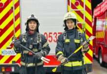 受胞兄感召!桃園義消廖宏傑苦練一年 成功「轉正」考取機場消防