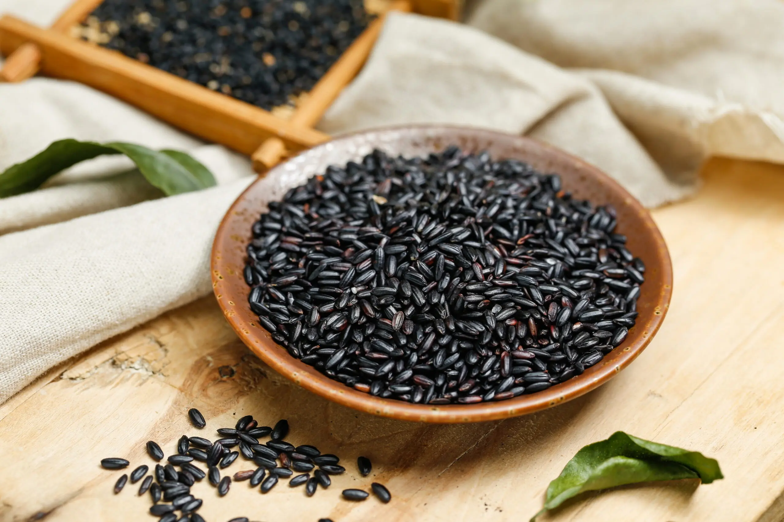 black rice scaled