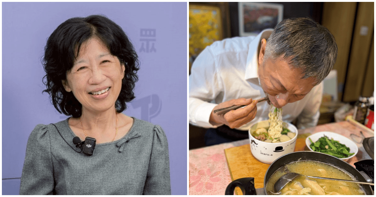 陳佩琪被拱參選「實在無力承擔」 老婆視角甜曬柯P吃麵照