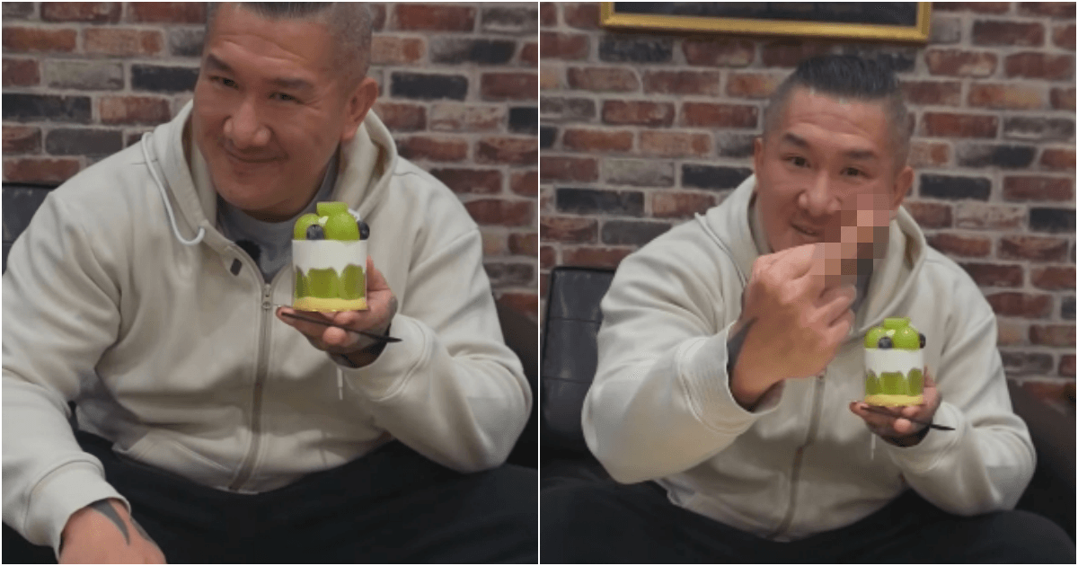 館長掃貨「青提」甜點力挺中國用語 挑釁比中指狠嗆:青鳥吃屎