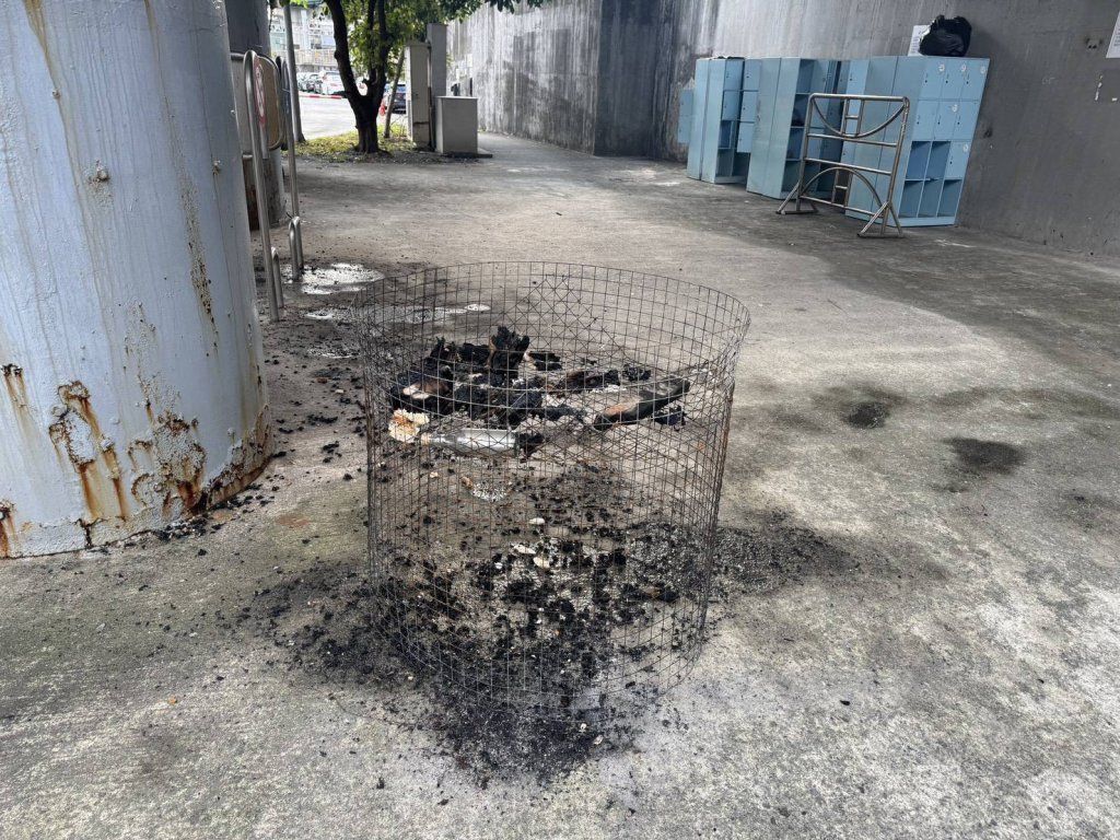 街友火車站旁燒酒瓶垃圾辯「取暖」 涉公共危險罪遭送辦