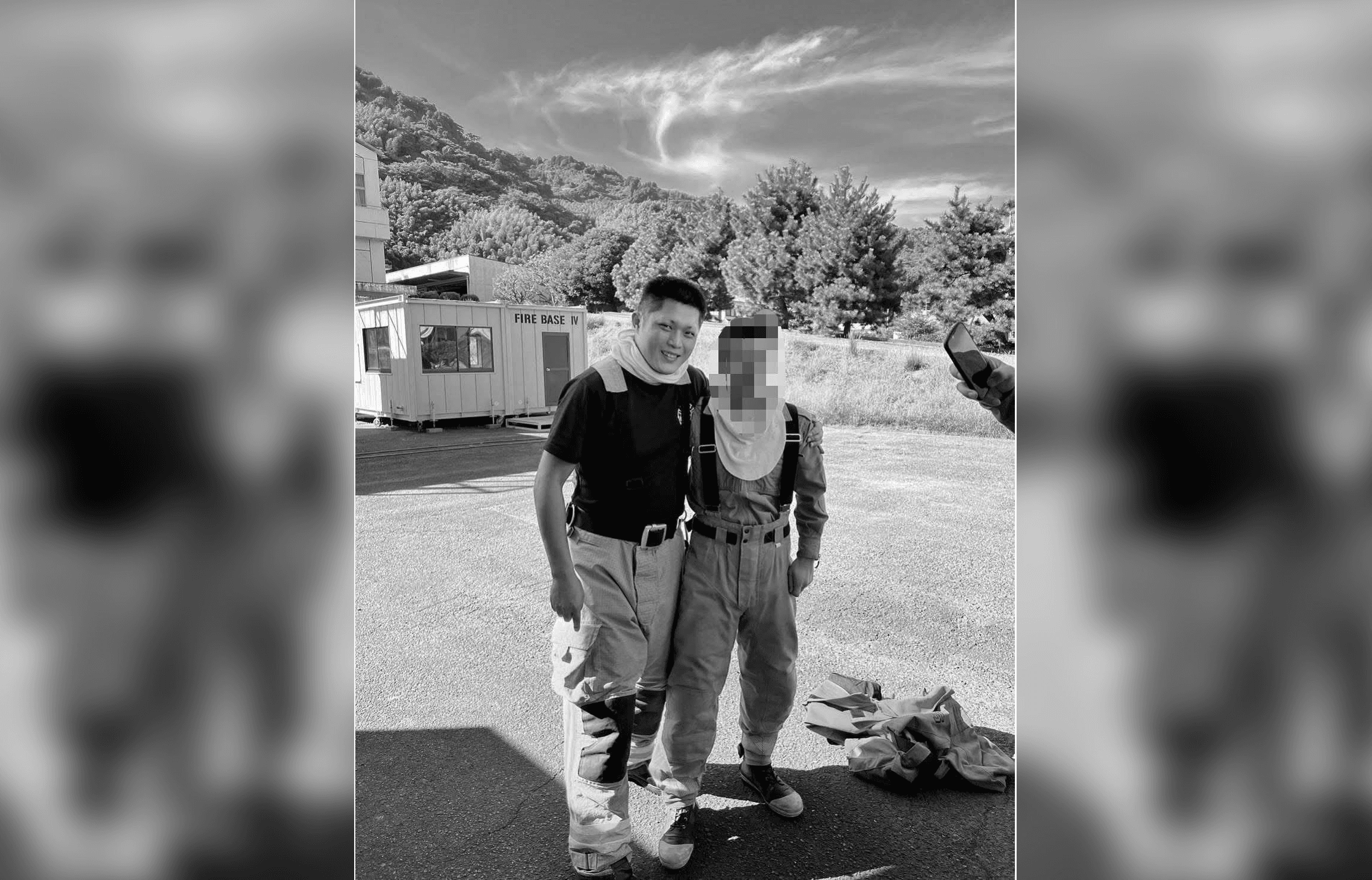 基隆勇消詹能傑曾為同仁「買便當」遭公審 殉職留妻女沉痛哀悼