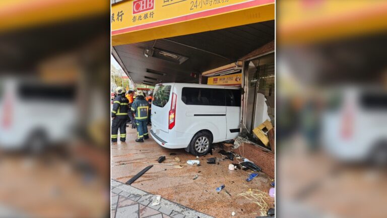 恐怖瞬間!三立採訪車「失控衝進銀行」釀10傷 3重傷名單曝光