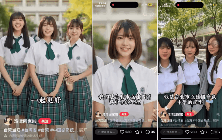 中國AI「建中少女」喊統一鬧笑話 台網默契反串:紅樓美女舉世聞名