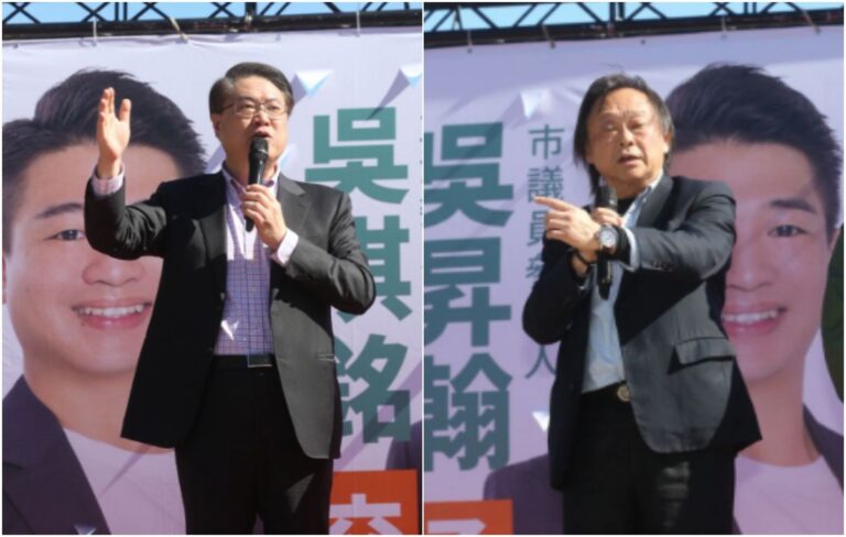 林右昌、王世堅出席活動被問選台北市長　同聲：沒意願、也沒規劃