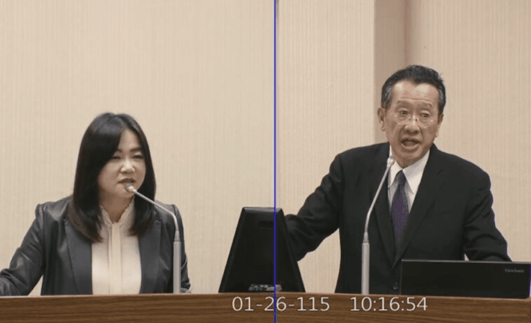 軍購條例激烈交鋒馬文君　顧立雄盡力了：不想聽我一直講也沒用