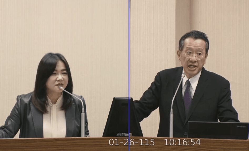 軍購條例激烈交鋒馬文君 顧立雄盡力了:不想聽我一直講也沒用