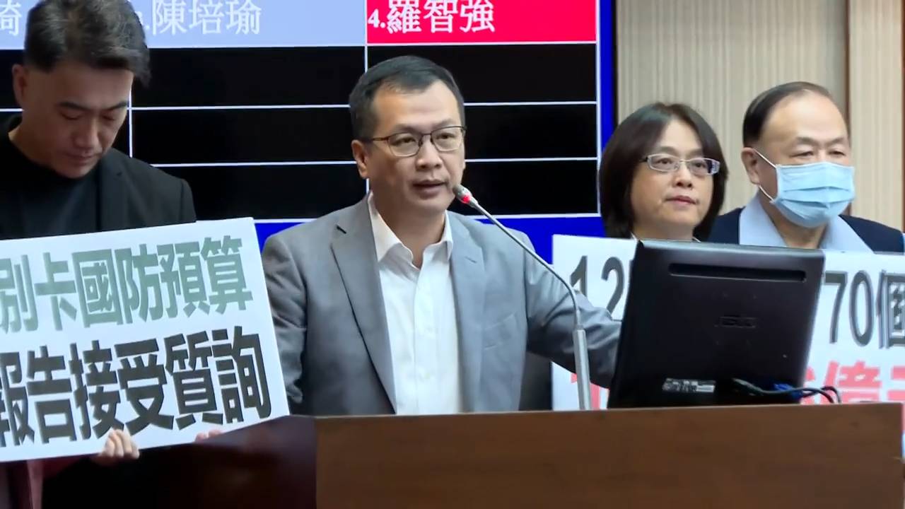 軍購立場轉向?黃國昌預告自提草案 羅智強:藍白將攜手監督