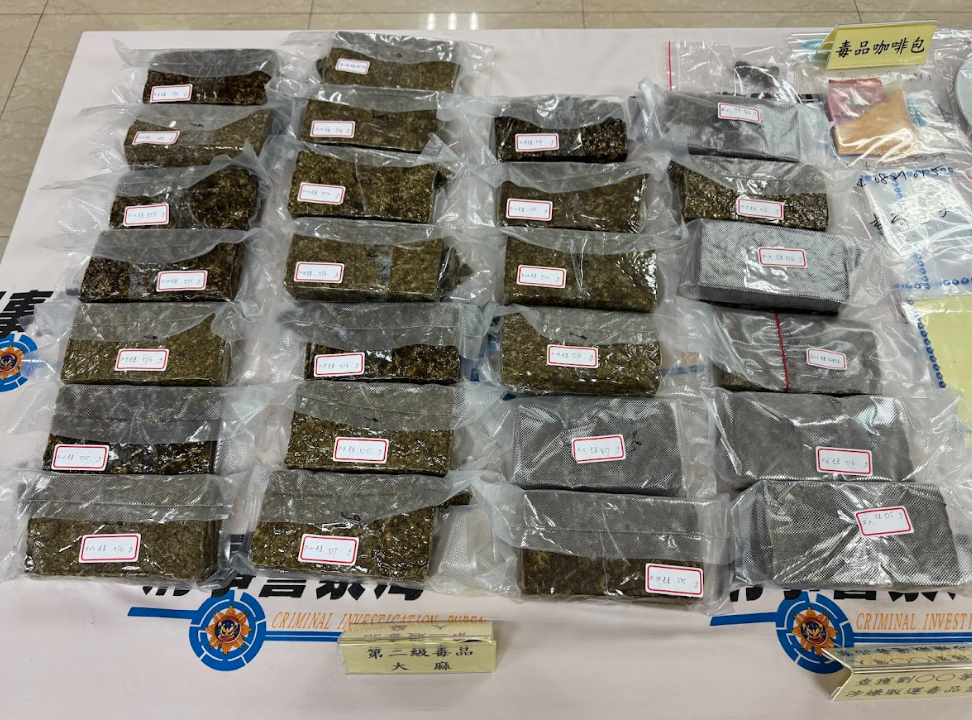 利用外籍旅客運毒!刑事局破獲黑幫毒品走私集團 4人遭羈押