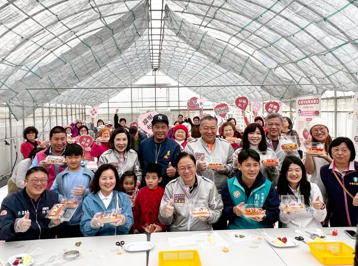 桃園草莓地圖涵蓋10行政區 張善政推廣食農教育肯定栽培用心 1010947 0