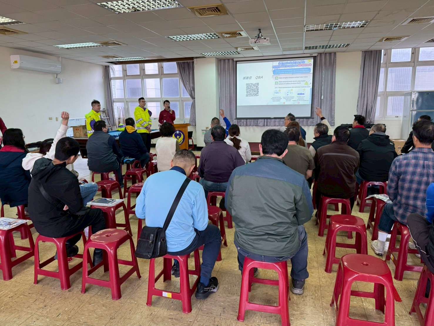 春節火災「這原因」占最多 富岡消防舉辦防火座談會強化工廠安全