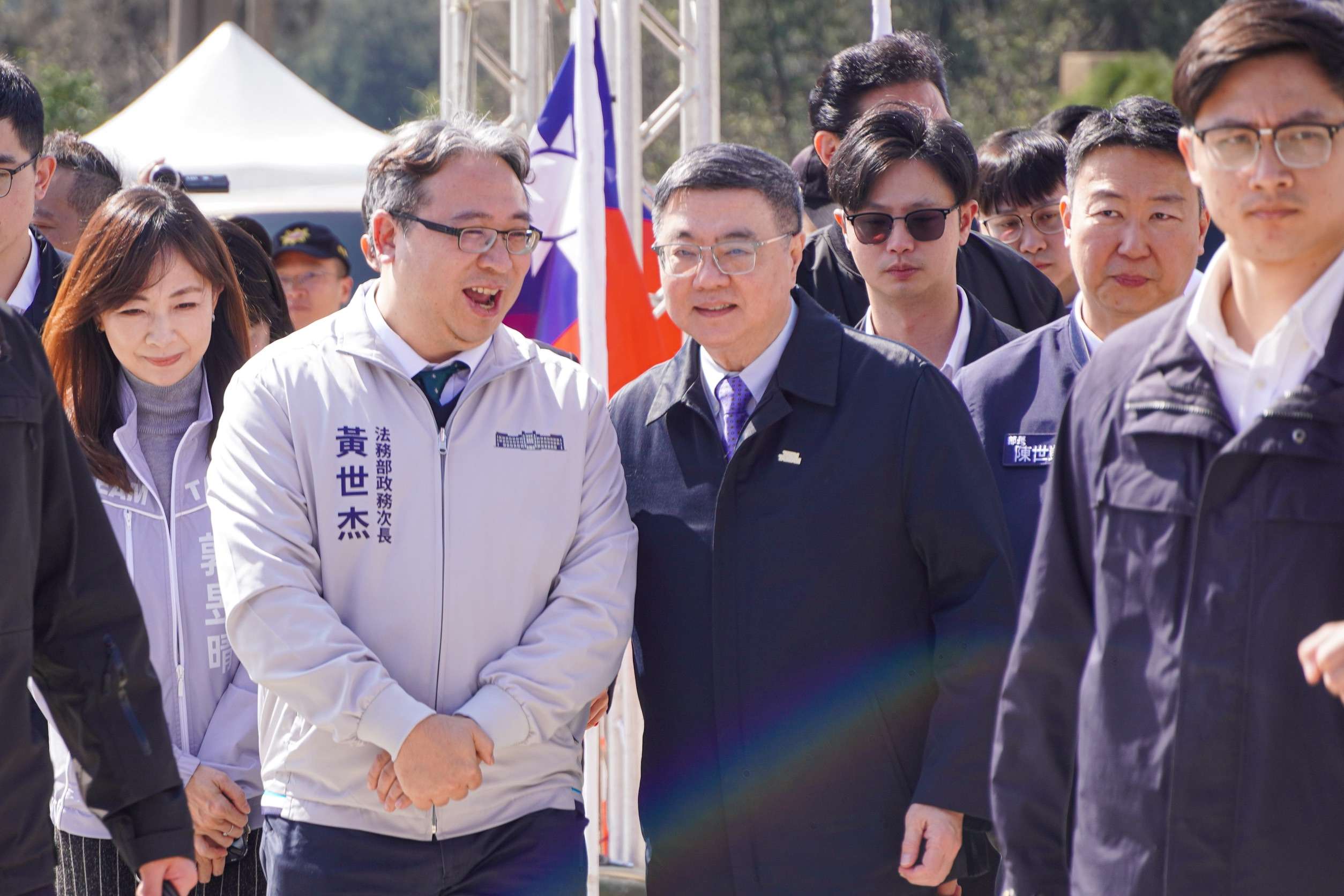 台66全線高架化動土 黃世杰爭取經費桃園交通升級