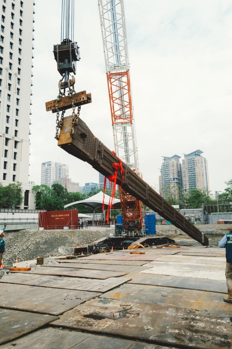 台中最高住宅使用36公尺「逆打鋼柱」寫紀錄！結構技師曝工程5大優勢