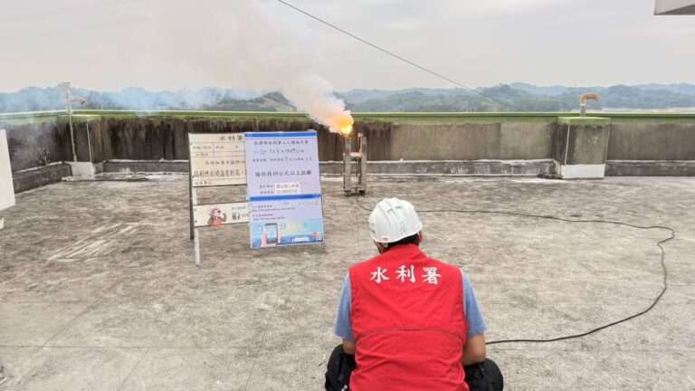 北水分署啟動寶二水庫人工增雨 多管齊下確保科技與農業用水