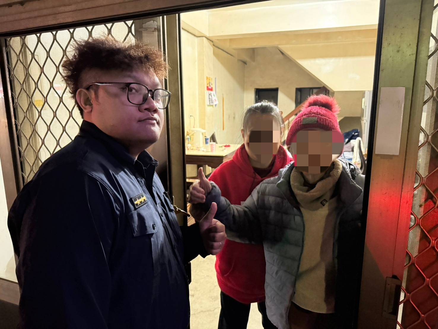 大年初二驚魂!觀音婦深夜走失 員警及時伸援助團圓 427585 0