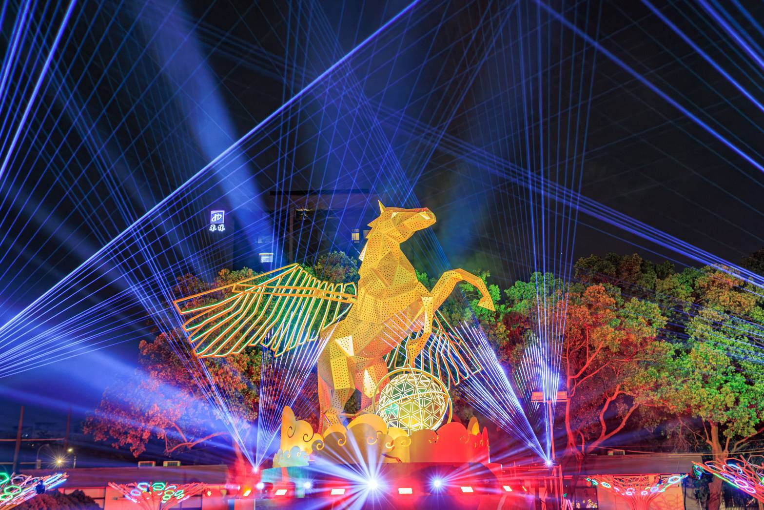 桃園燈會「飛馬耀桃園」2/25起閃耀登場 3大燈區打造光影嘉年華 531379 0