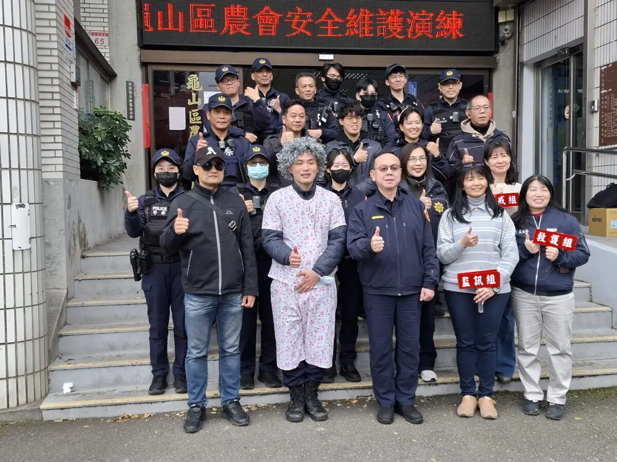 春節防搶演練超逼真!龜山警攜手農會強化應變能力 守護民眾紅包錢 69206