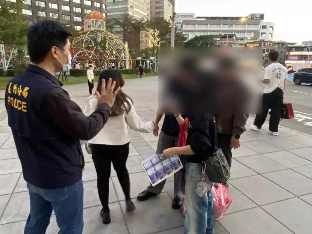 台茂情人節上演無人機秀 蘆竹警多語宣導防外籍移工誤觸法 769529
