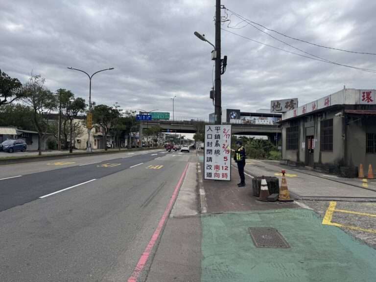 春節連假交通管制重點 國道平鎮系統南下匝道定時封閉