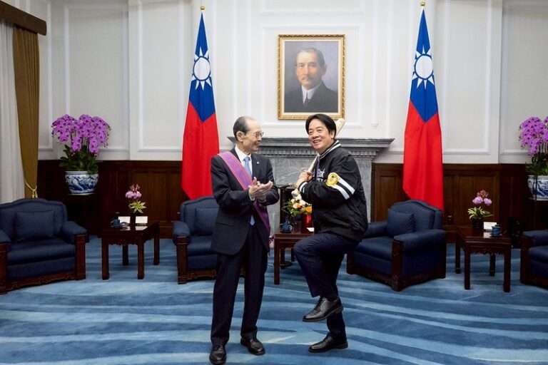 王貞治獲頒「一等景星勳章」 賴清德：為偶像授勳深感榮幸