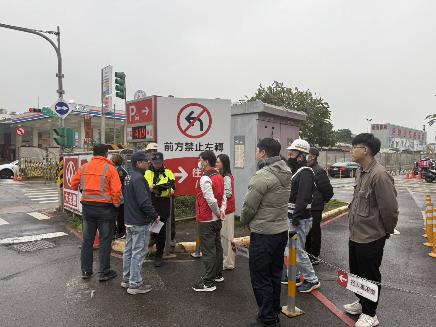 春節車潮將至 八德警提前規劃交通疏運措施