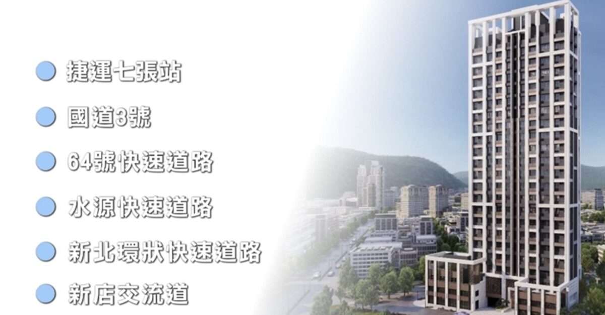 捷運七張站走路2分鐘 友座明明德機能到位 S 154722326 0