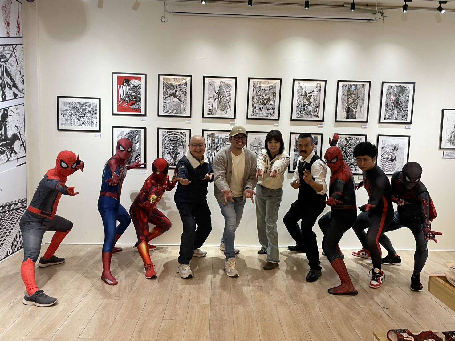 美漫迷必看!蜘蛛人宇宙震撼登入桃園 Jimbo Salgado現身親授創作秘辛