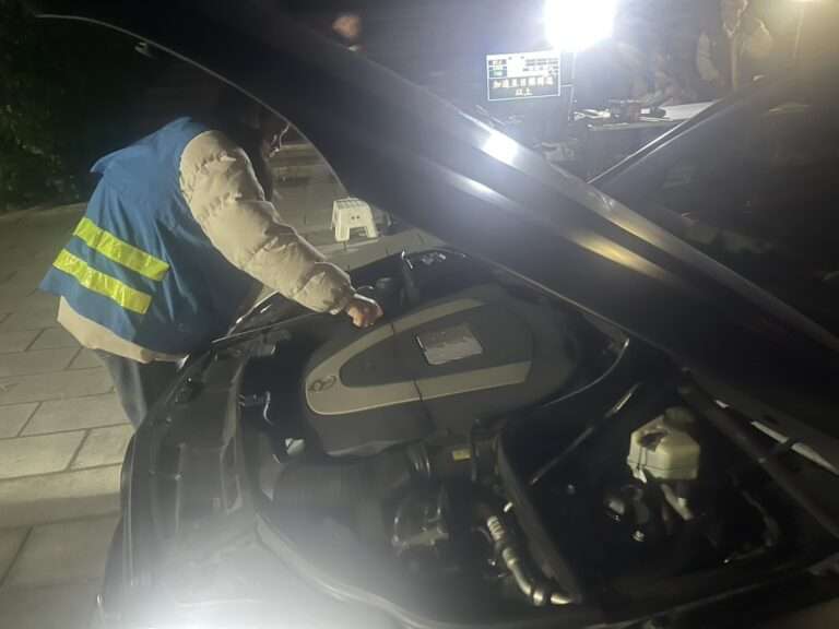 楊梅警攜手桃園環保局守護社區安寧 噪音車無所遁形