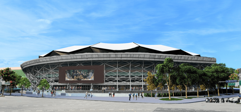 桃園巨蛋30年大變身！1.3億景觀改善工程今啟動