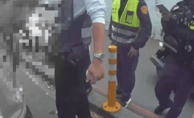 逆向撞老夫婦還打人！暴力男是清潔隊員　已停職送考核會