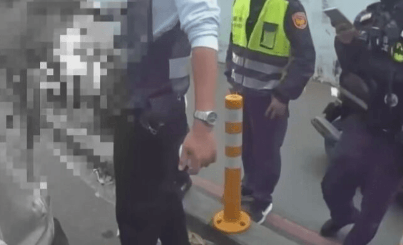 逆向撞老夫婦還打人!暴力男是清潔隊員 已停職送考核會