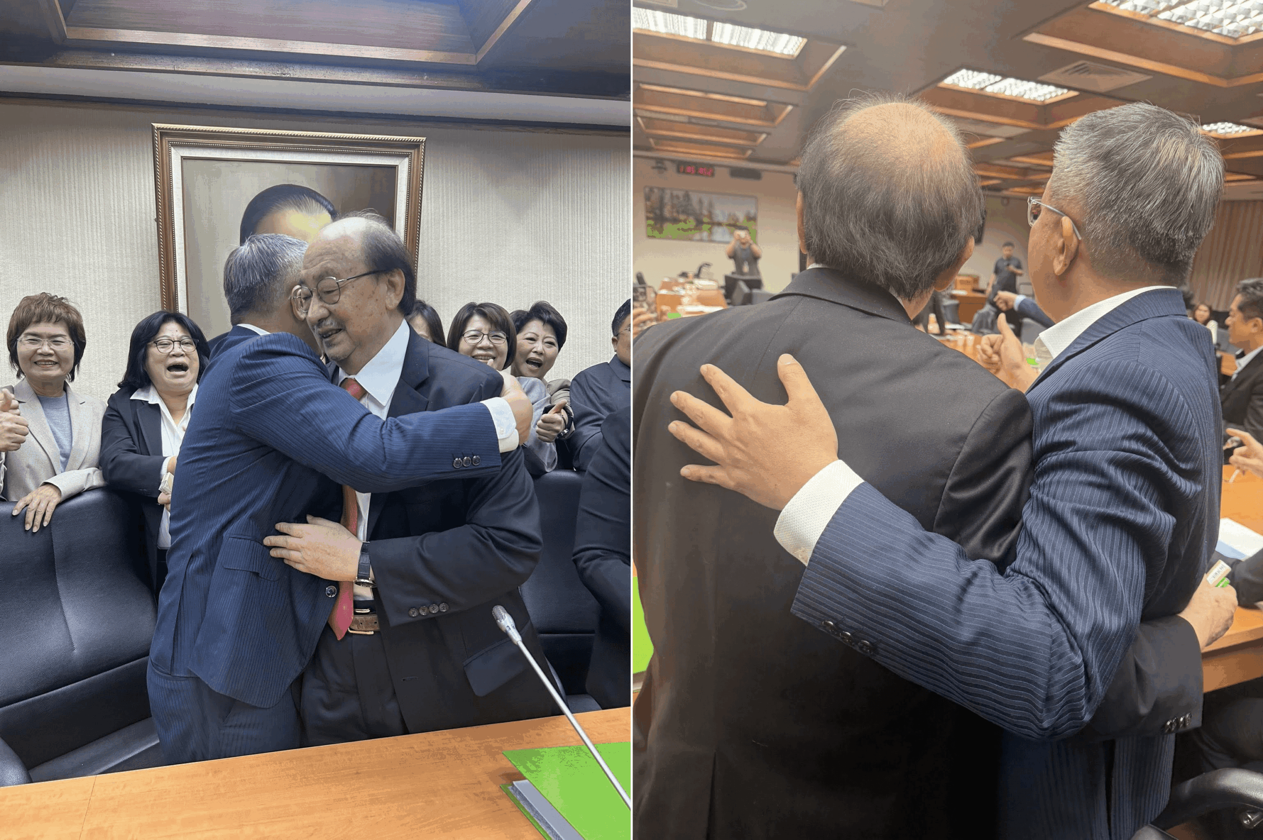 柯建銘25年傳奇交棒暖送「愛的抱抱」 蔡其昌接總召、三長出爐