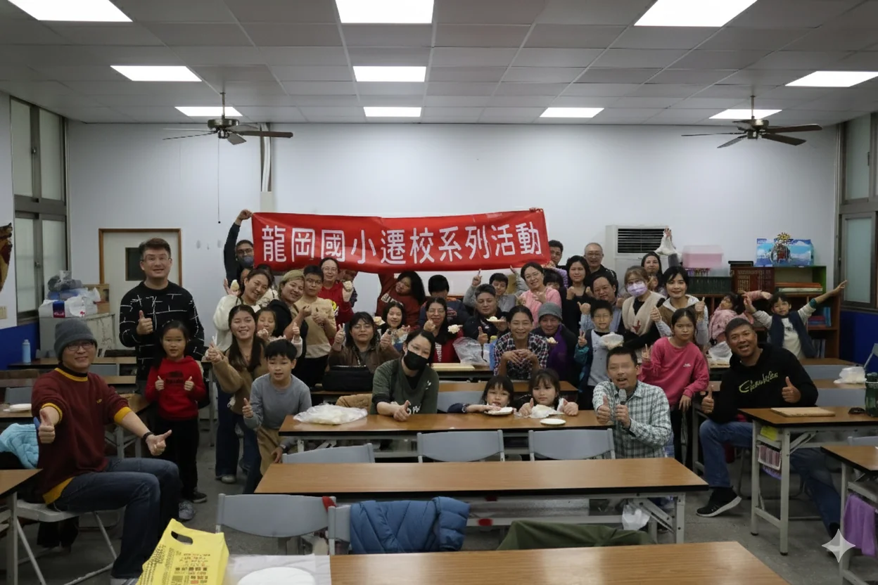 桃市龍岡國小食農教育結合眷村麵點 傳承地方記憶與文化 桃市龍岡國小食農教育結合眷村麵點 傳承地方記憶與文化