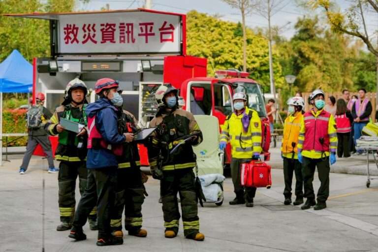 桃消三民分隊結合智慧科技 辦理工廠火警演練