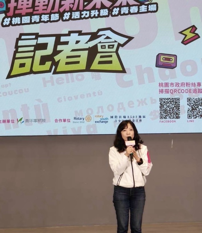 圖2.青年局侯佳齡局長致詞 0